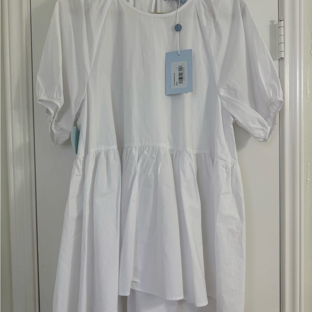 Hill House White Francesca Top